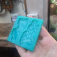 2.5 inch Cute Dripping Axes Silicone Mould