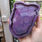 5 inch Bandana Skull Tray Silicone Mould