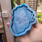 5 inch Rose Skull Tray Silicone Mould