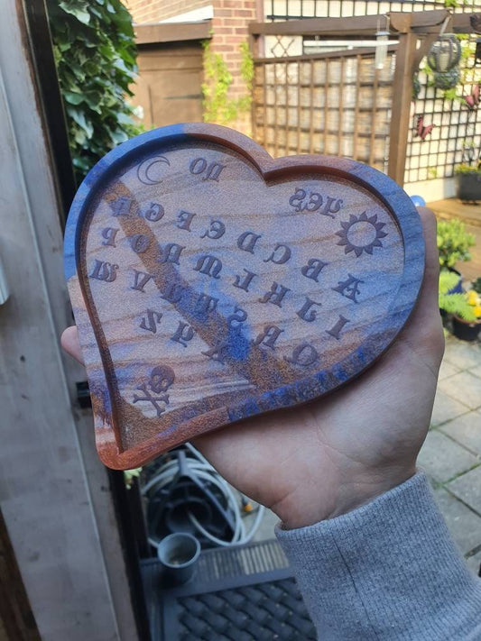 6 inch Heart Ouija Board Silicone Mould
