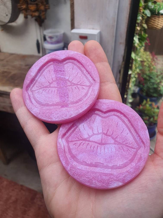 2 Big Lips Silicone Moulds