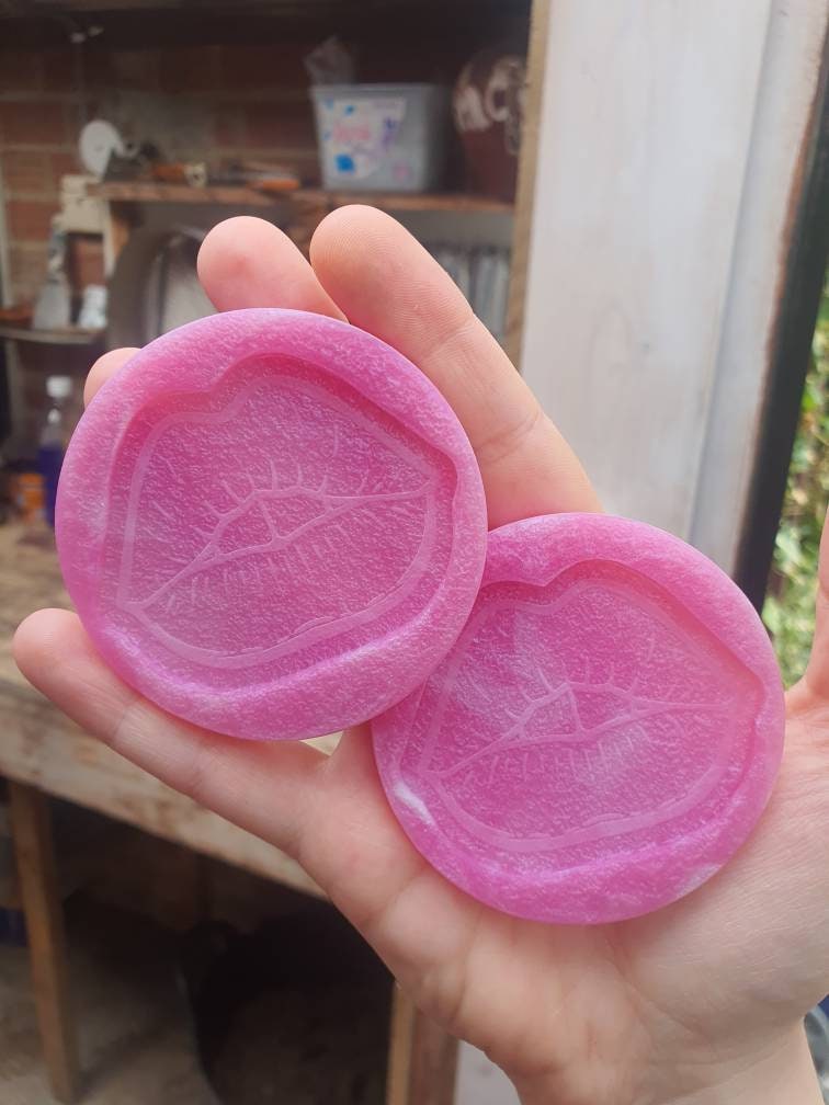 2 Big Lips Silicone Moulds
