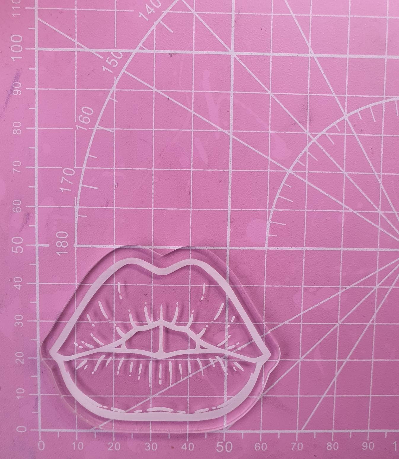 2 Big Lips Silicone Moulds