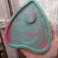 5 inch Moth Moon Planchette Silicone Mould