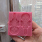 2.5 Skull Lollipops Silicone Mould