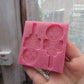 2.5 Skull Lollipops Silicone Mould