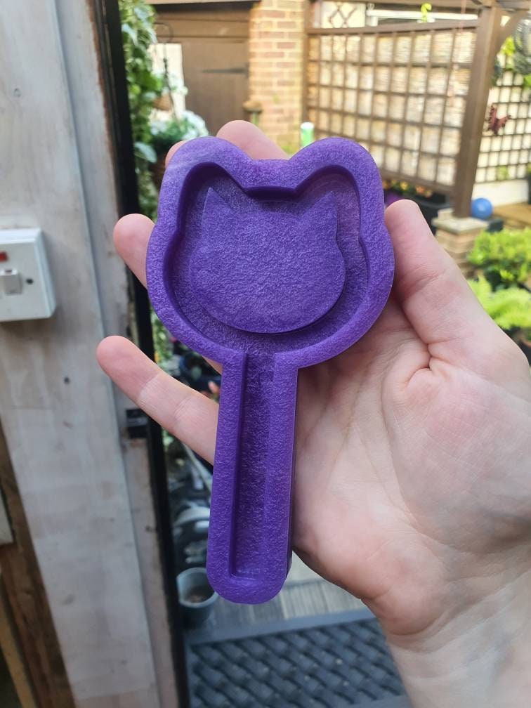 5 inch Cat shaker wand silicone mould