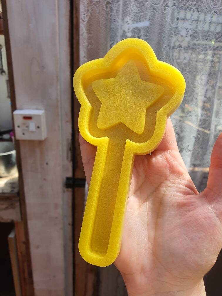 Star Shaker Wand Silicone Mould