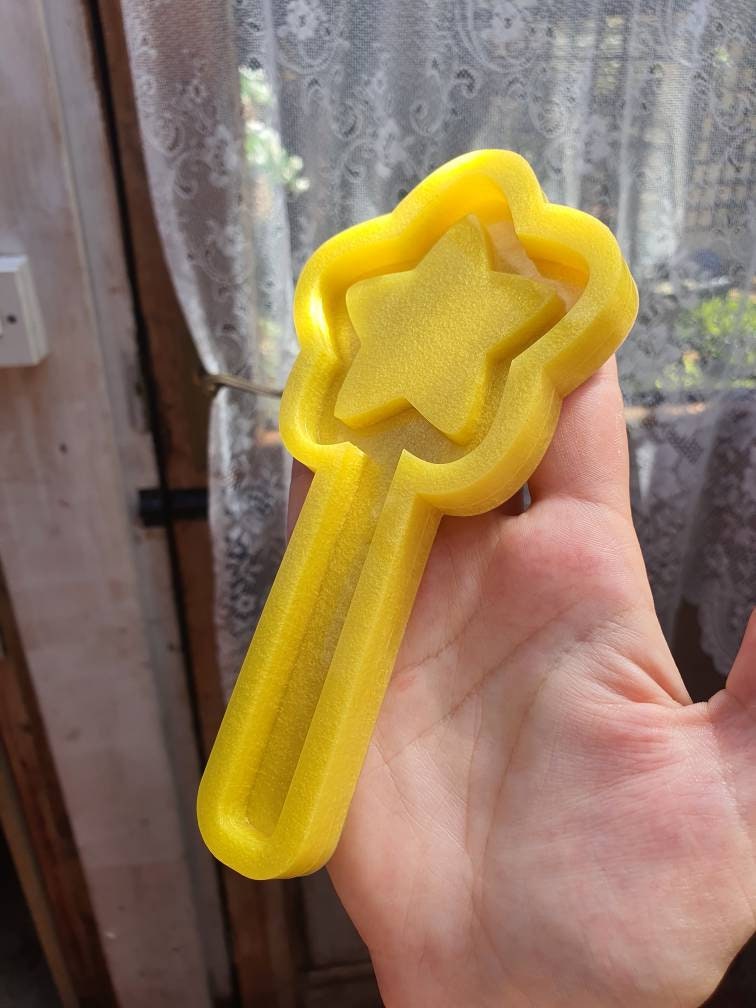 Star Shaker Wand Silicone Mould