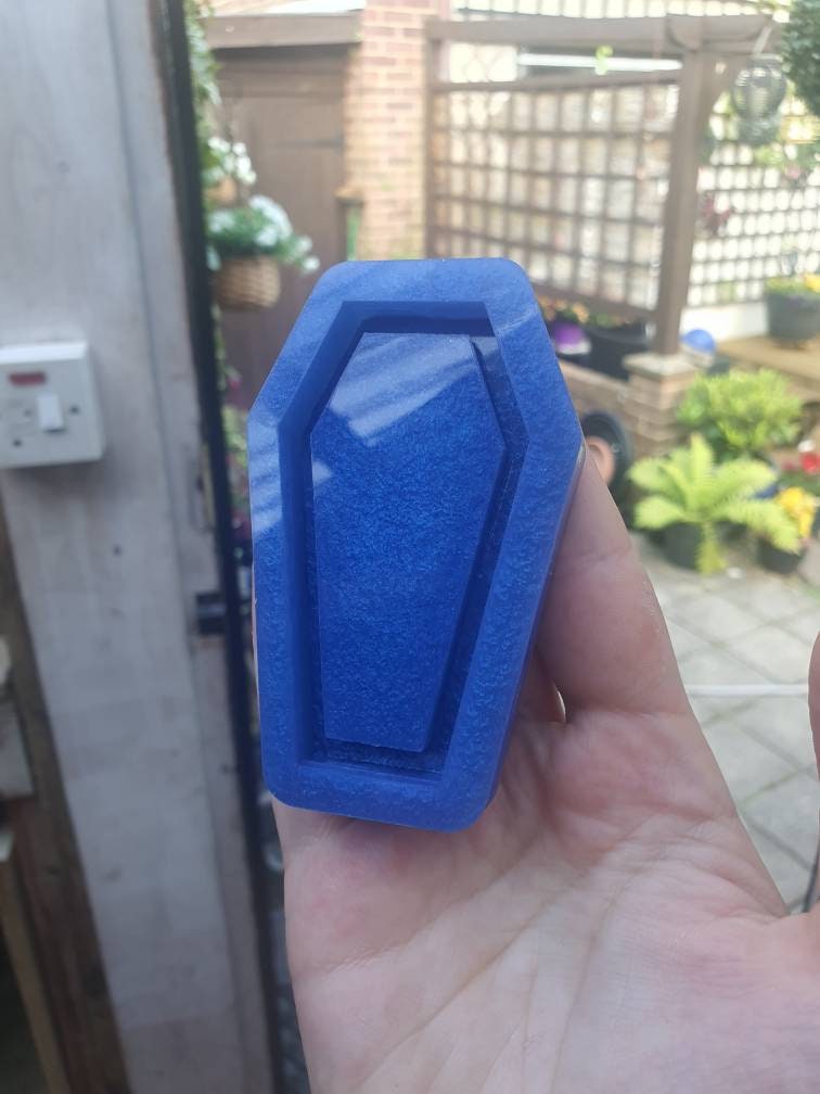 3 inch Coffin shaker silicone mould