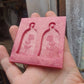 Rose In Jar Silicone Mould
