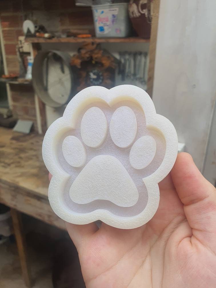 3 inch Paw Shaker Silicone Mould