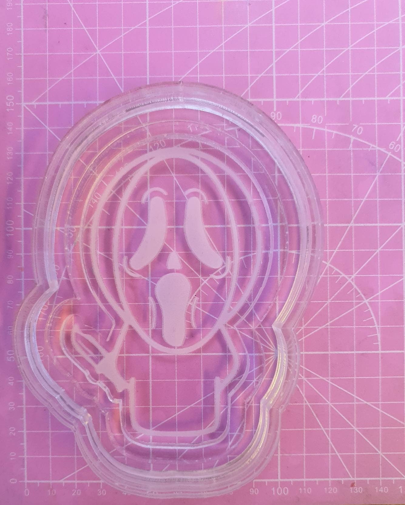 5 inch Ghost Tray Silicone Mould