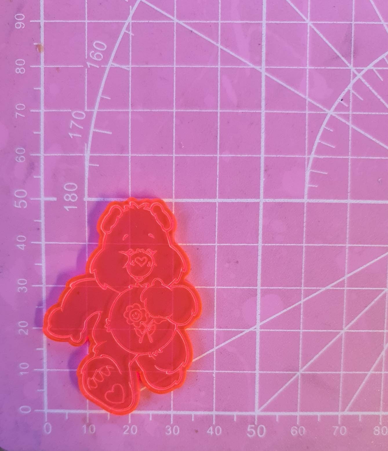 2 inch Flower Bear Silicone Mould