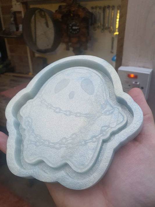 5 inch Ghost Tray Silicone Mould