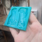 2.5 inch Drippy Heels Silicone Mould