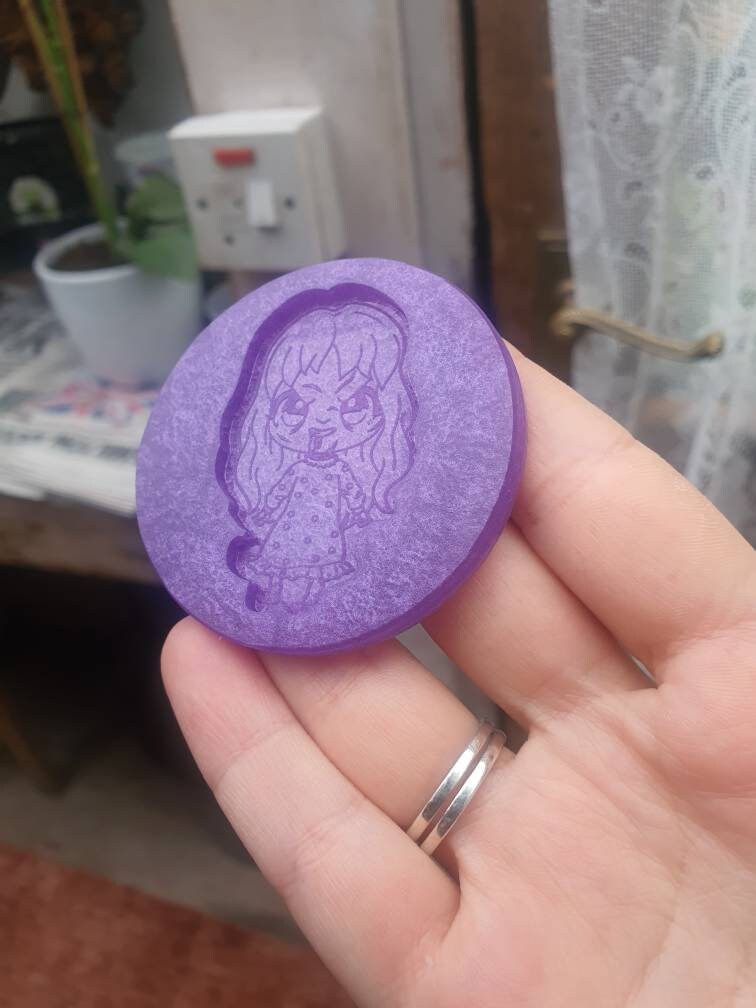 2 inch Evil Lady silicone mould