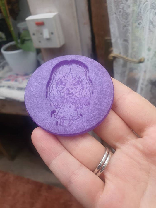 2 inch Evil Lady silicone mould