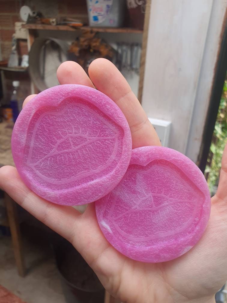 2 Big Lips Silicone Moulds