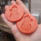 2 inch Scarecrow On Pumpkins Silicone Moulds
