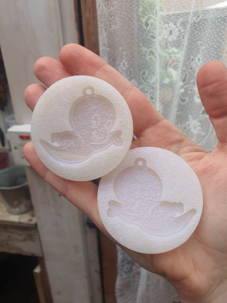 2 inch Flying Ghost Silicone Moulds