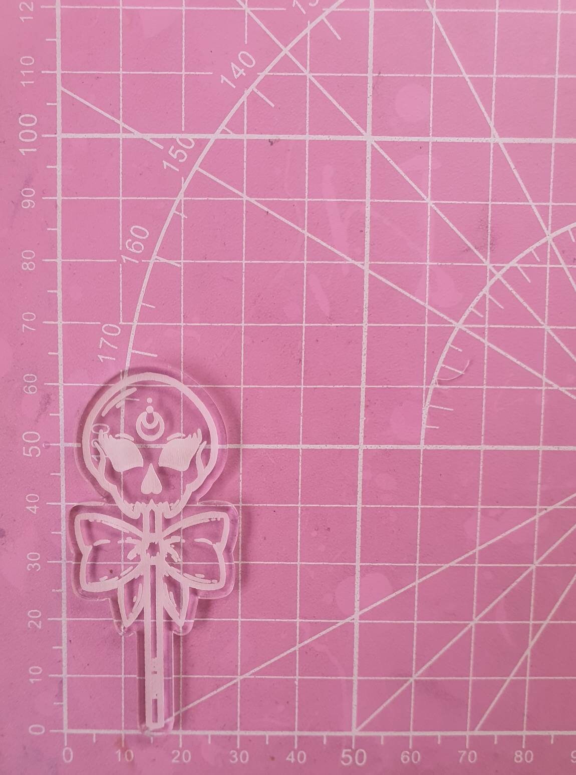 2.5 Skull Lollipops Silicone Mould