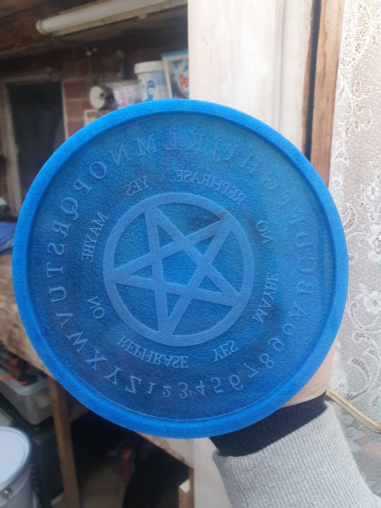 6 inch Pentagram Pendulum Board Silicone Mould