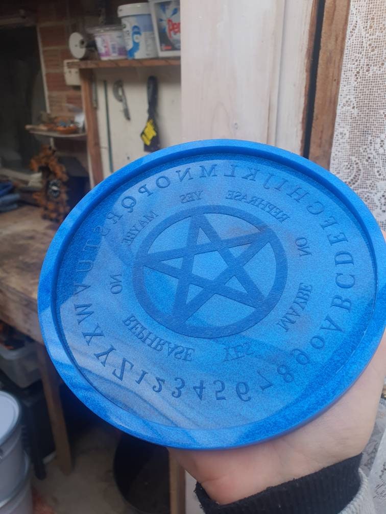 6 inch Pentagram Pendulum Board Silicone Mould