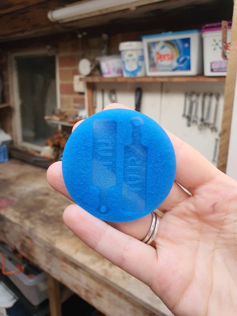 2 inch S*ut Paddles Silicone Mould