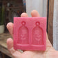 Rose In Jar Silicone Mould