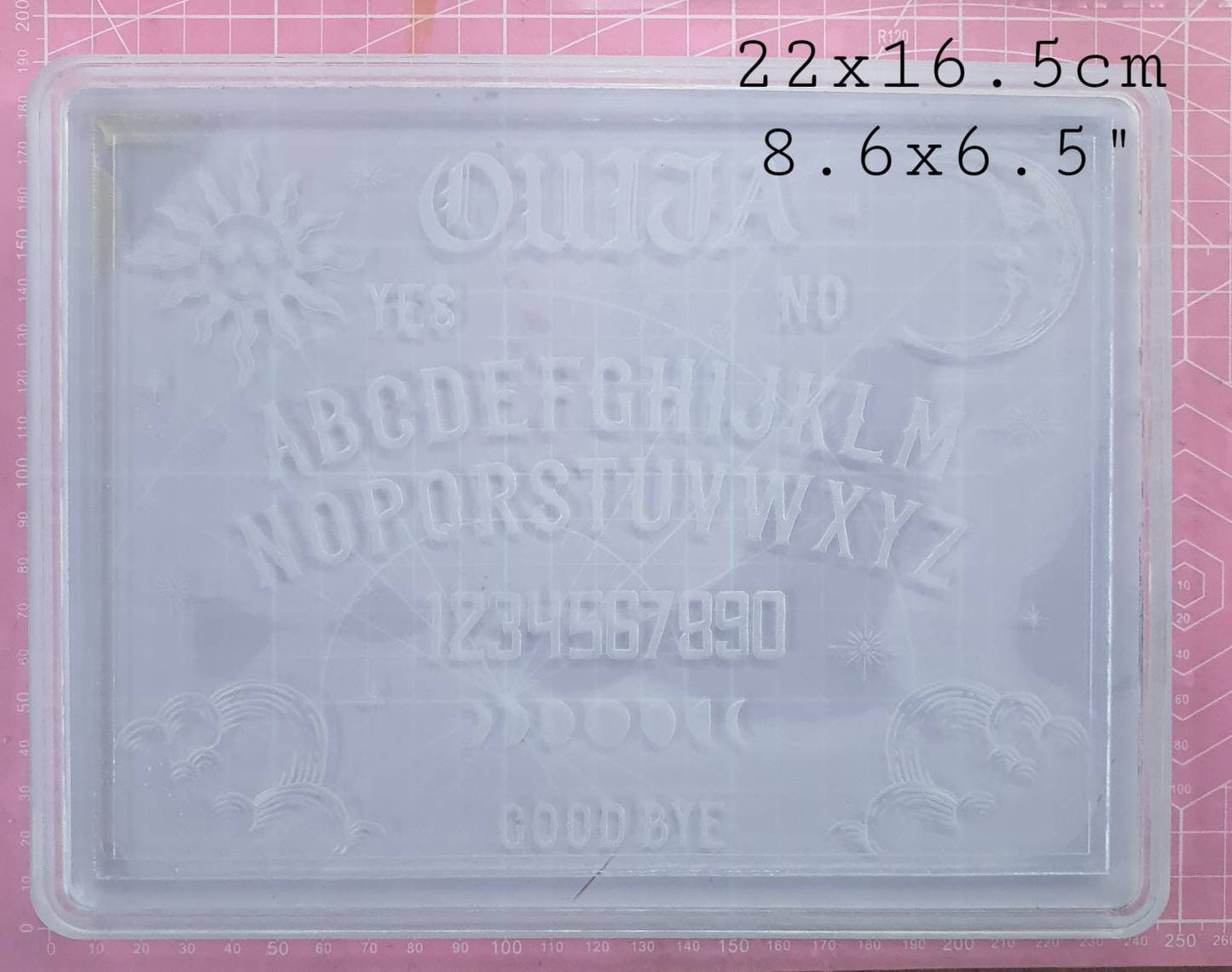 Large Sun And Moon Ouija Board Silicone Mould