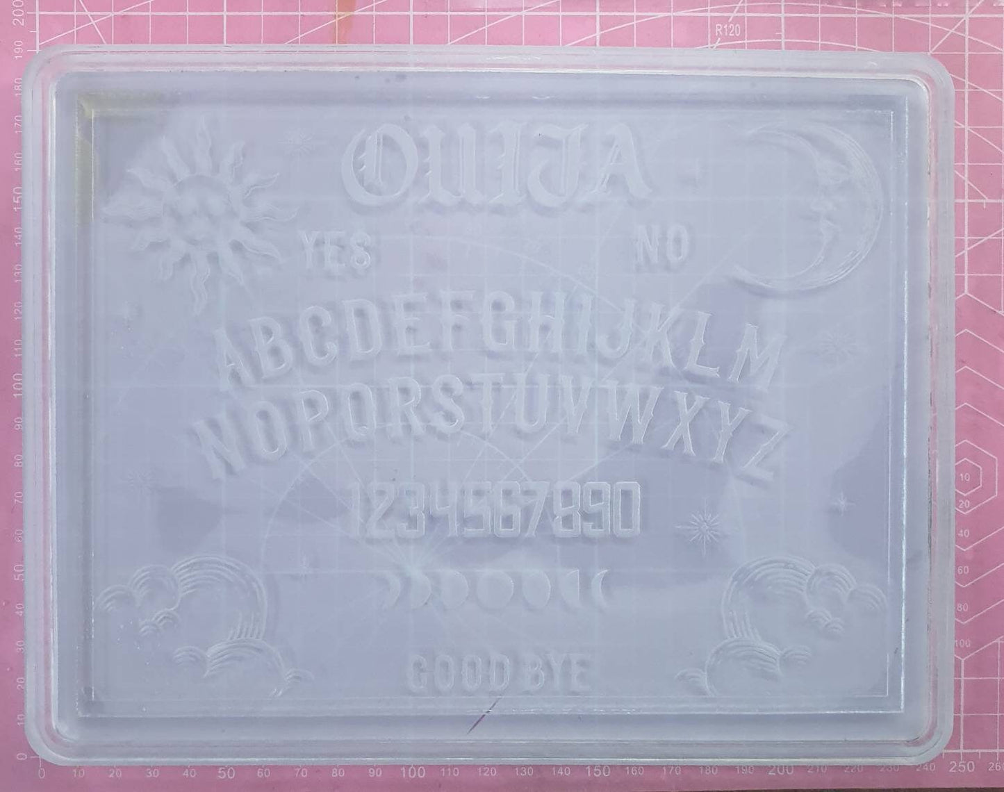 Large Sun And Moon Ouija Board Silicone Mould