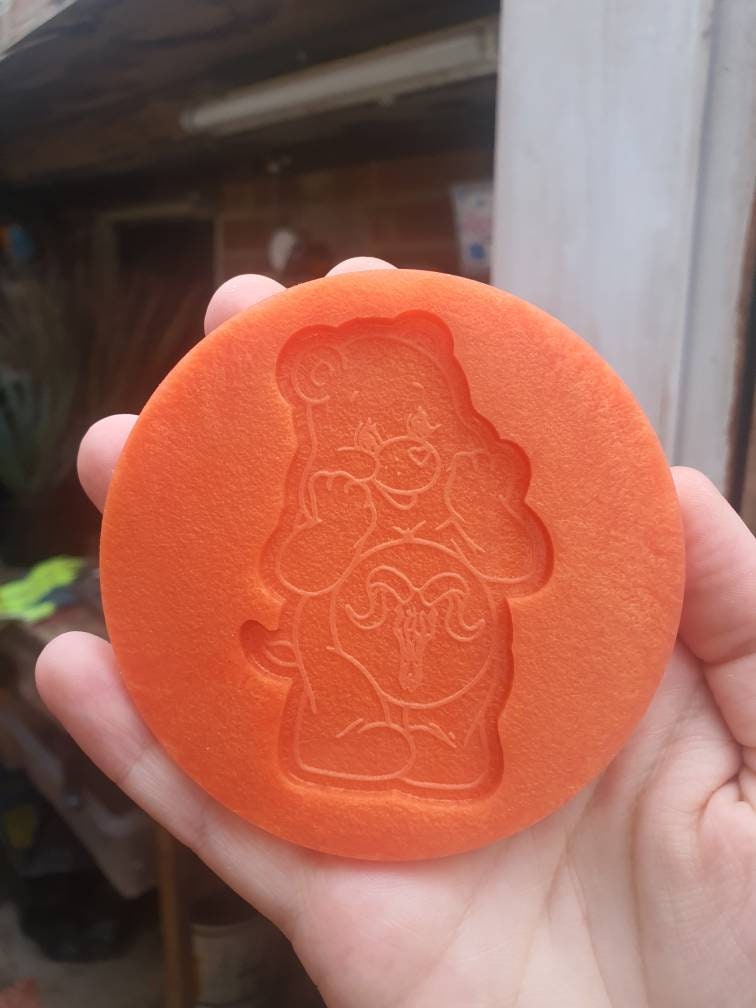 3 inch Satanic Bear Silicone Mould