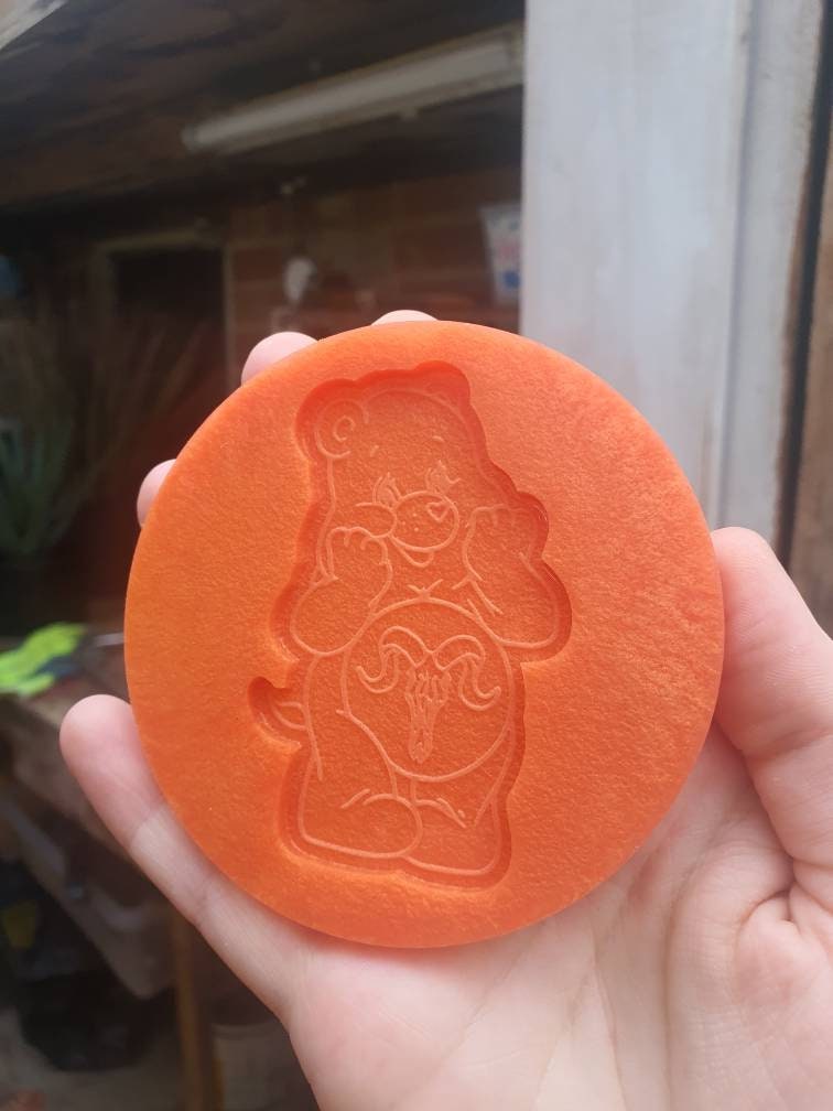 3 inch Satanic Bear Silicone Mould