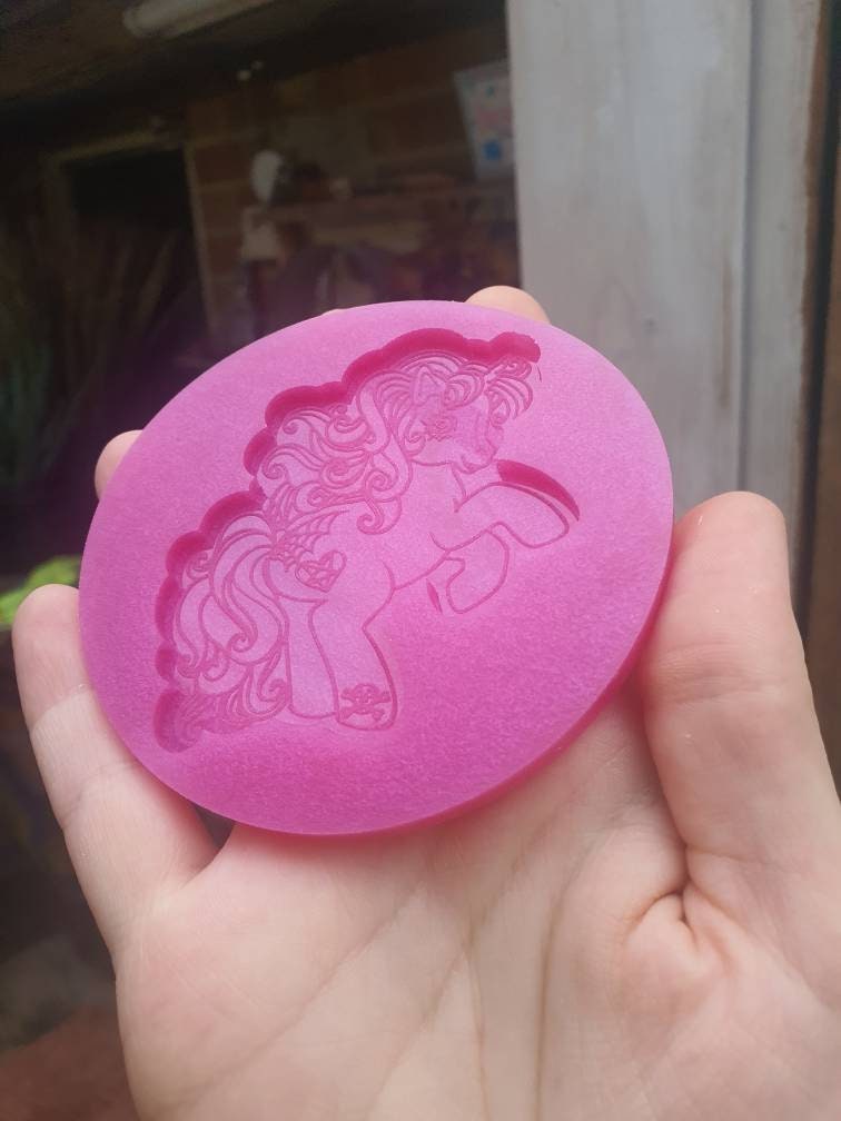 3 inch Gothic Unicorn Silicone Mould