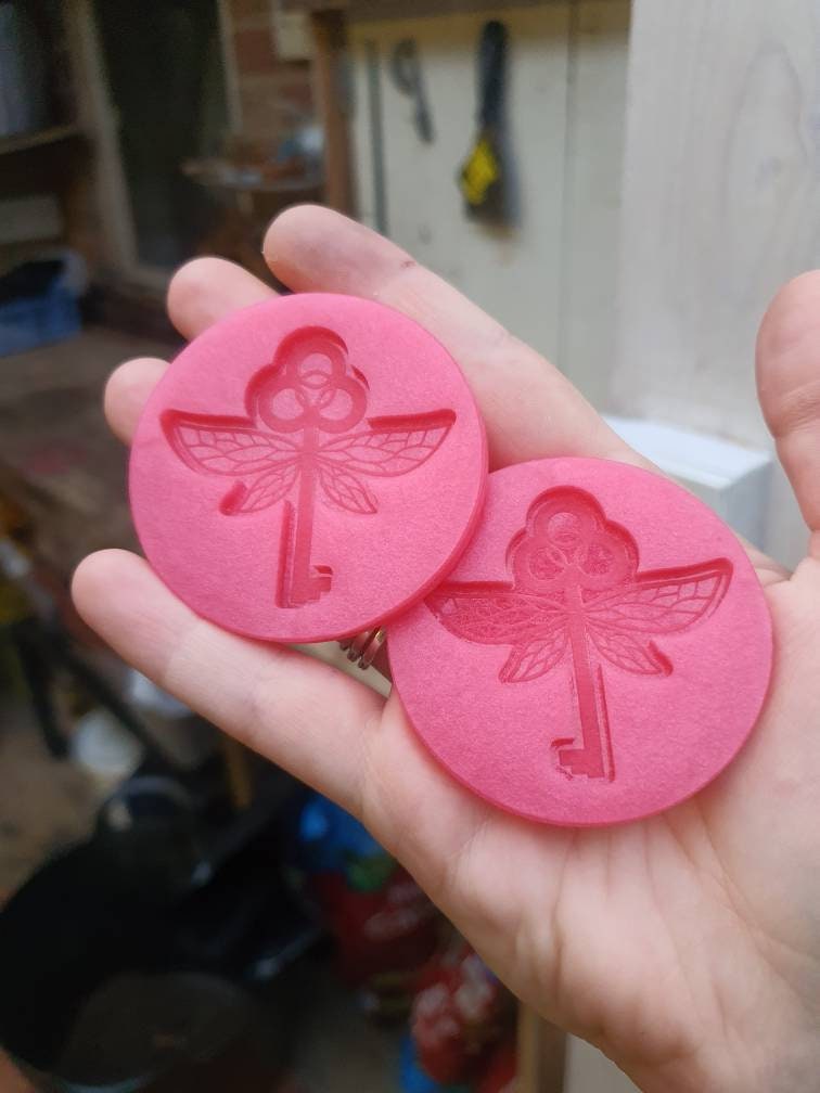 2 Flying Keys Silicone Moulds