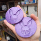 2.5 inch Mr Bunny Skull Silicone Moulds