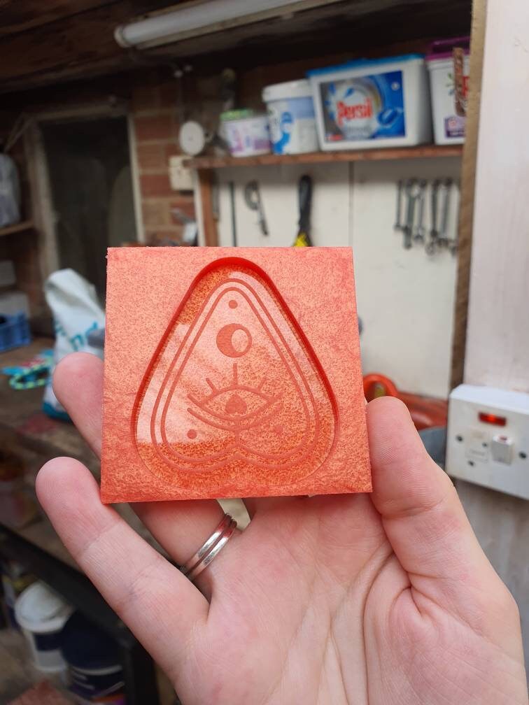 2.5 inch Eye Planchette Silicone Mould