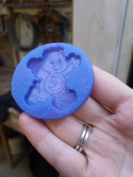 2 inch Sleepy Bear Silicone Mould