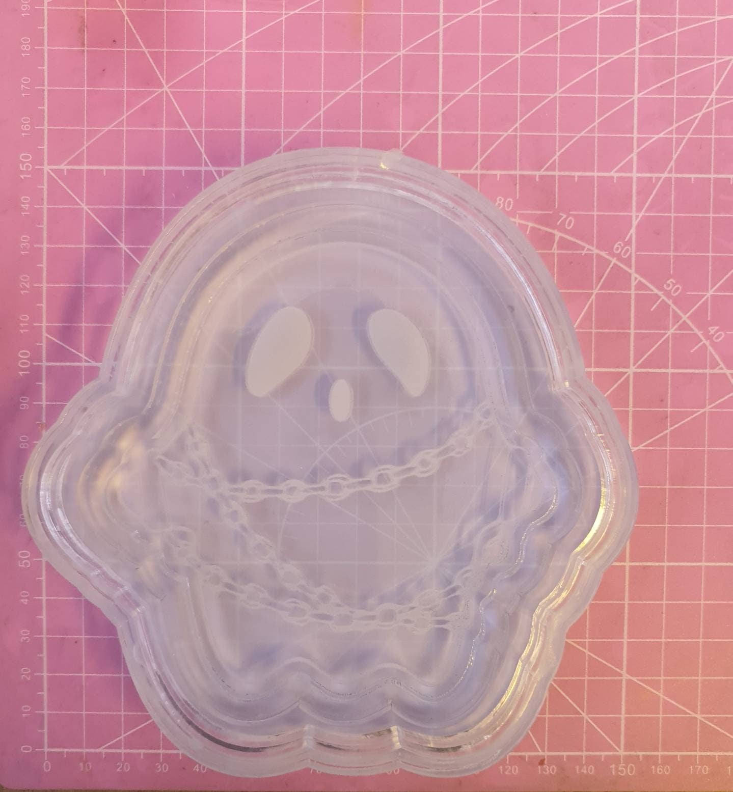 5 inch Ghost Tray Silicone Mould