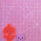 0.75 inch and 2 inch Skull Heads Silicone Mould