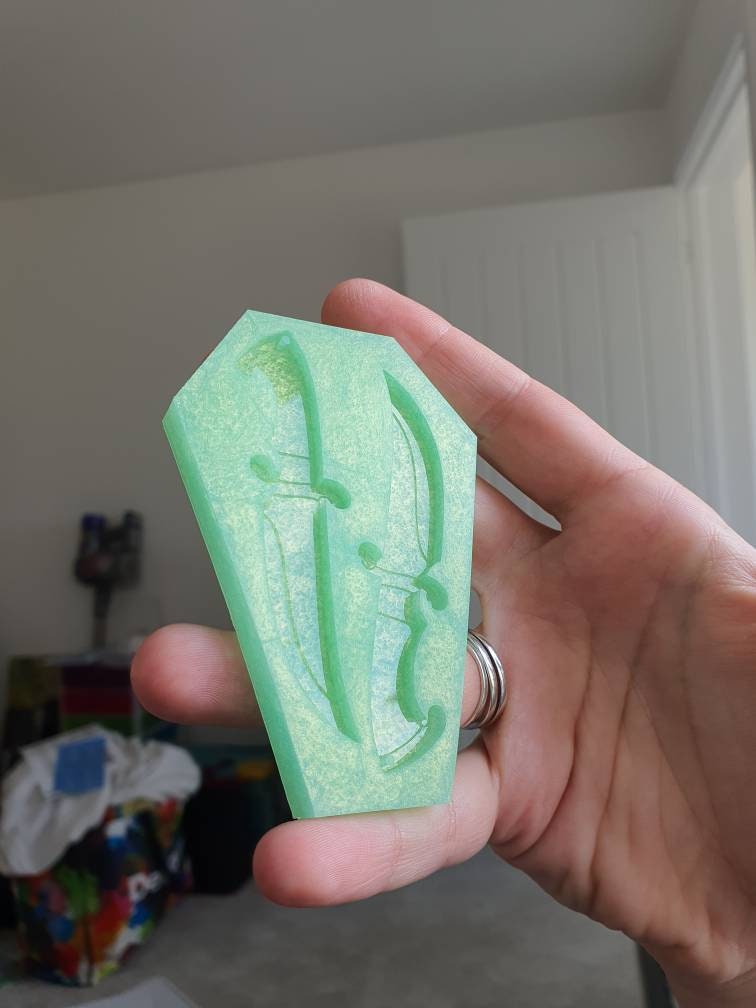 Duo Daggers Silicone Mould