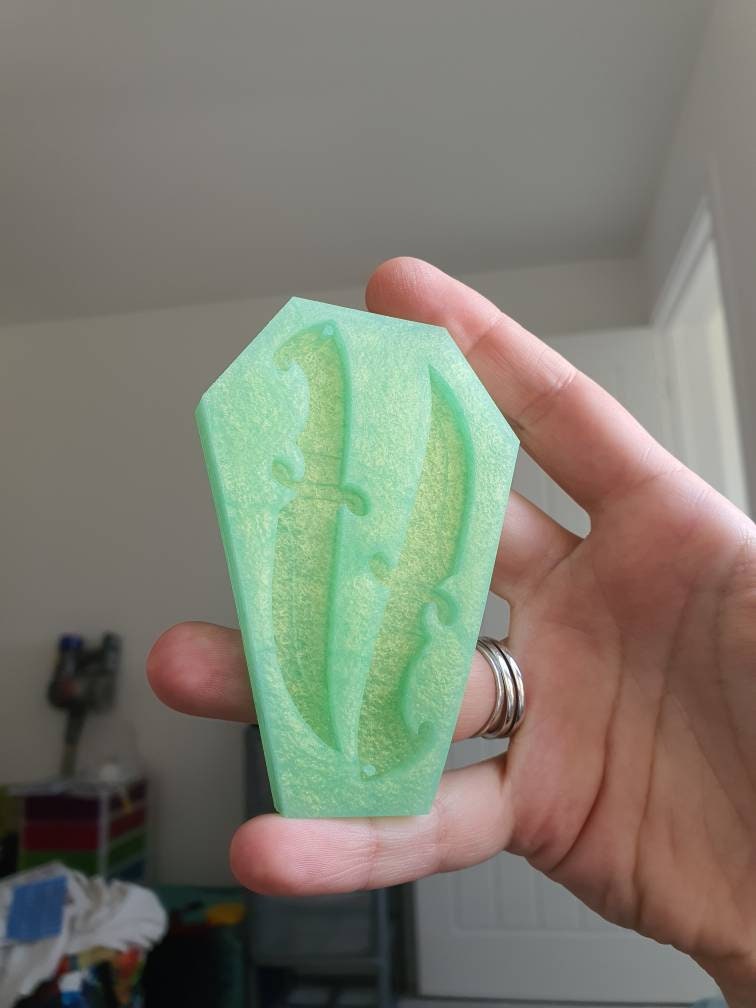 Duo Daggers Silicone Mould