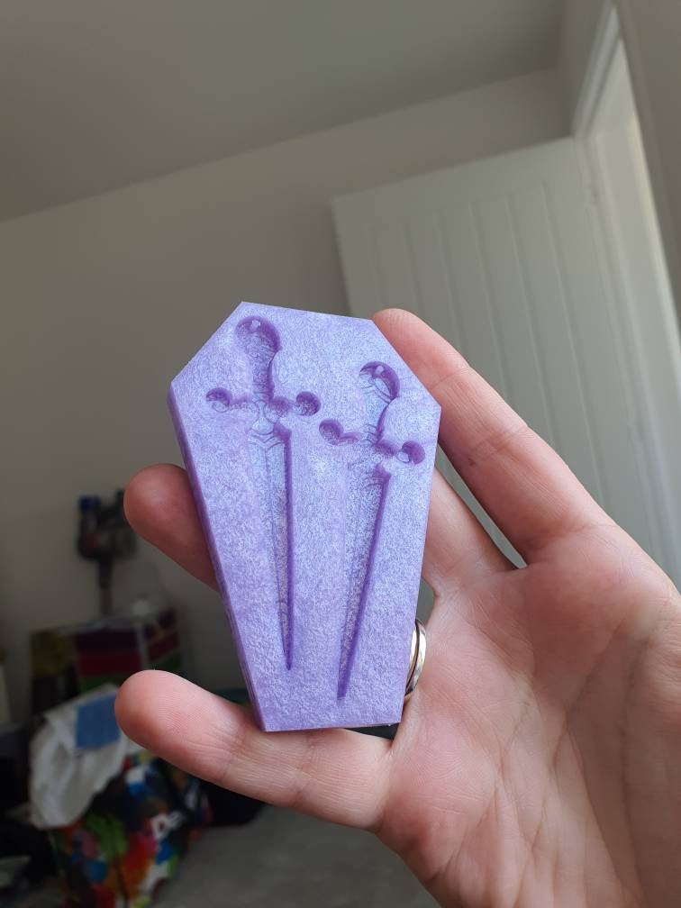 Duo Swords Silicone Mould