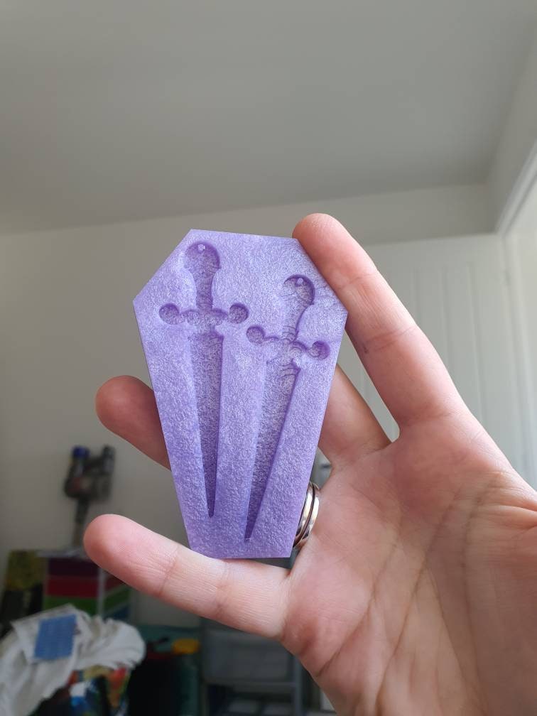 Duo Swords Silicone Mould