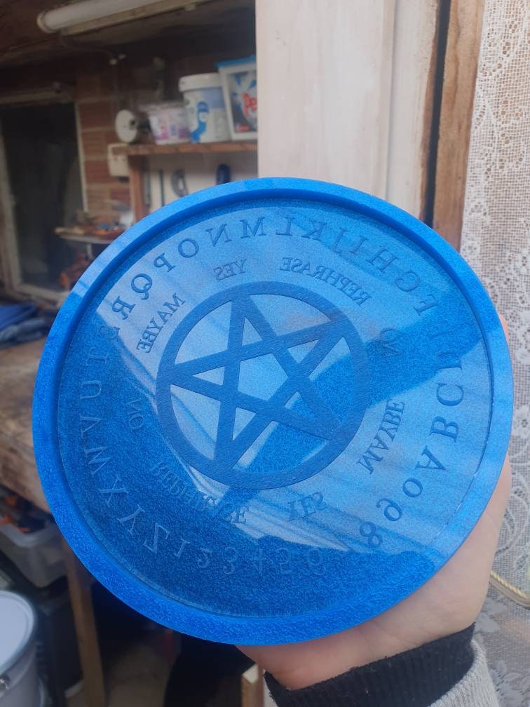 6 inch Pentagram Pendulum Board Silicone Mould