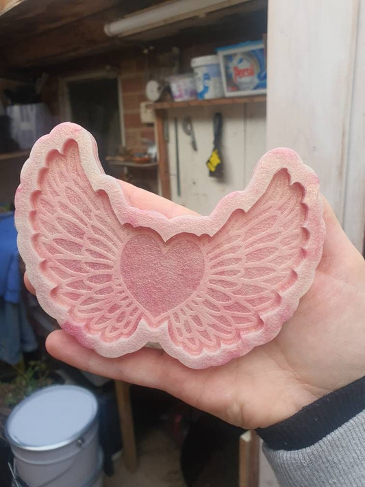 Winged Heart Silicone Mould