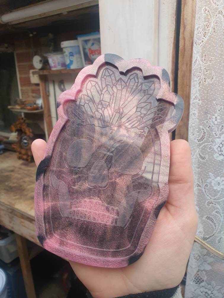 6 inch Crystal Skull Silicone Mould