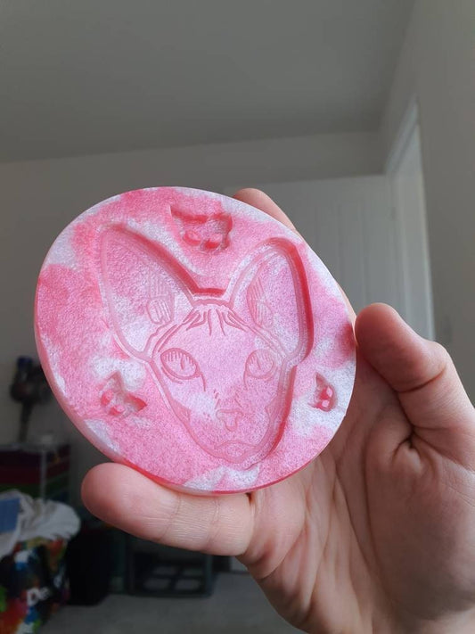 Sphynx Cat Head Silicone Mould