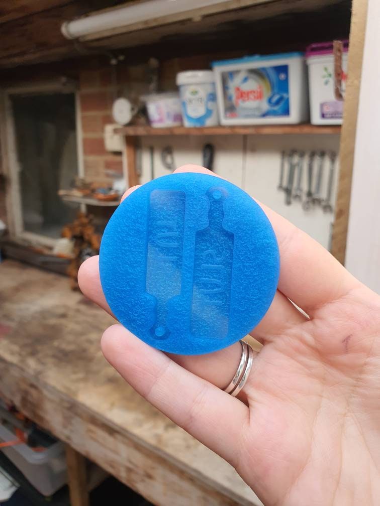 2 inch S*ut Paddles Silicone Mould